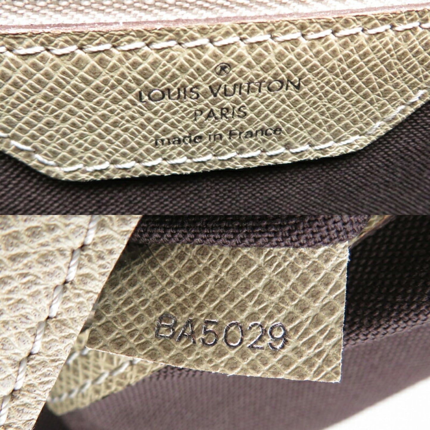 Louis Vuitton Polaire Taiga Leather Shoulder Bag
