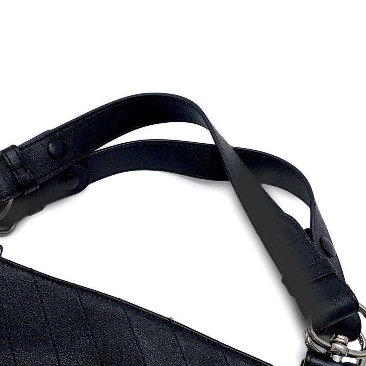 Gucci Black Leather Shoulder Bag Tote Bag