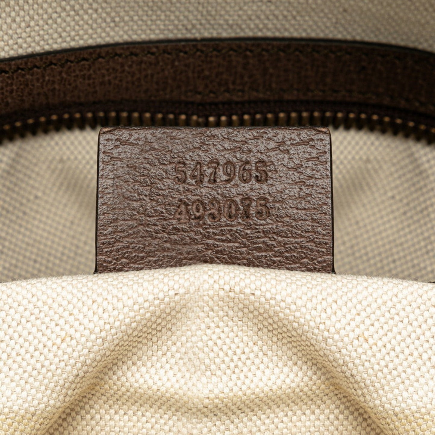 Gucci Beige Pvc Leather Backpack