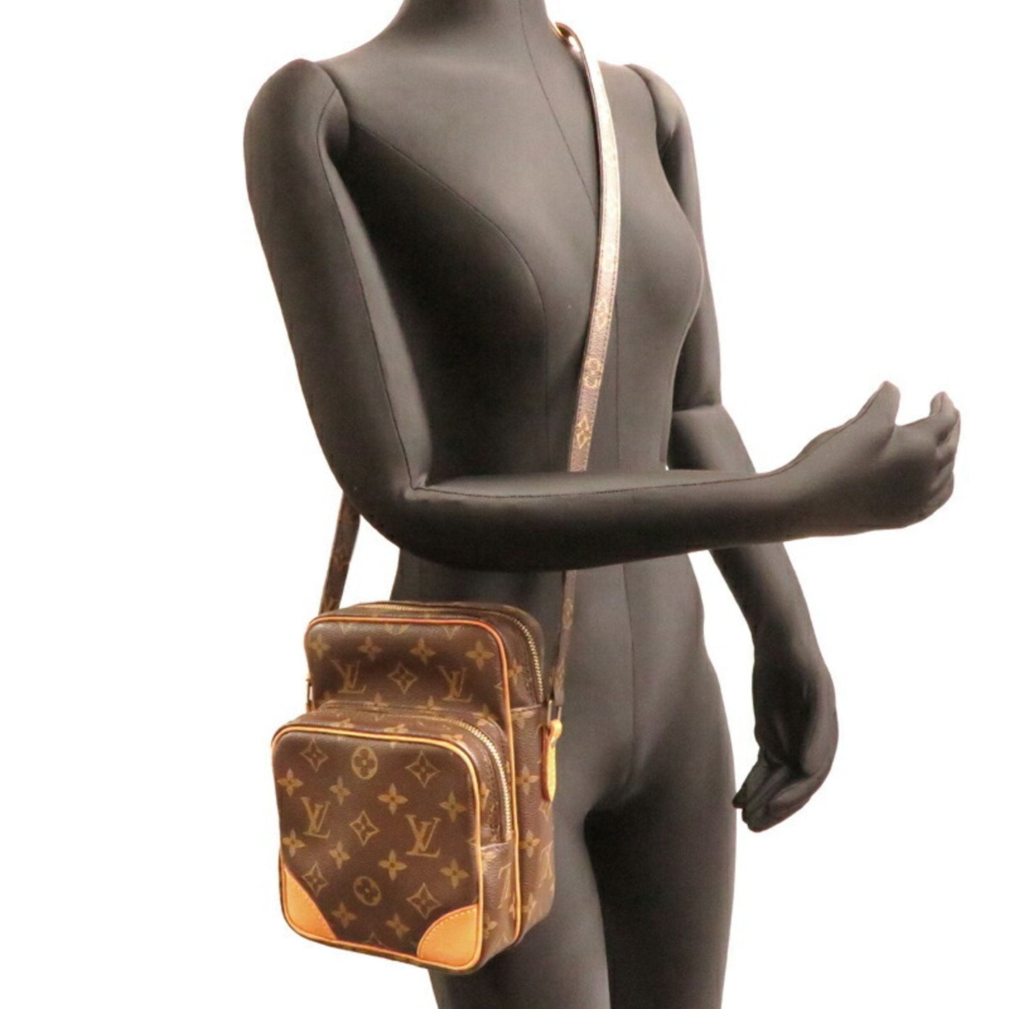 Louis Vuitton Brown Monogram Shoulder Bag