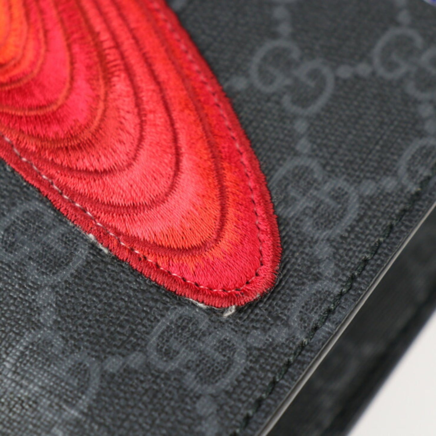Gucci Gray Multi-Color Gg Supreme Handbag Shoulder Bag Tote Bag