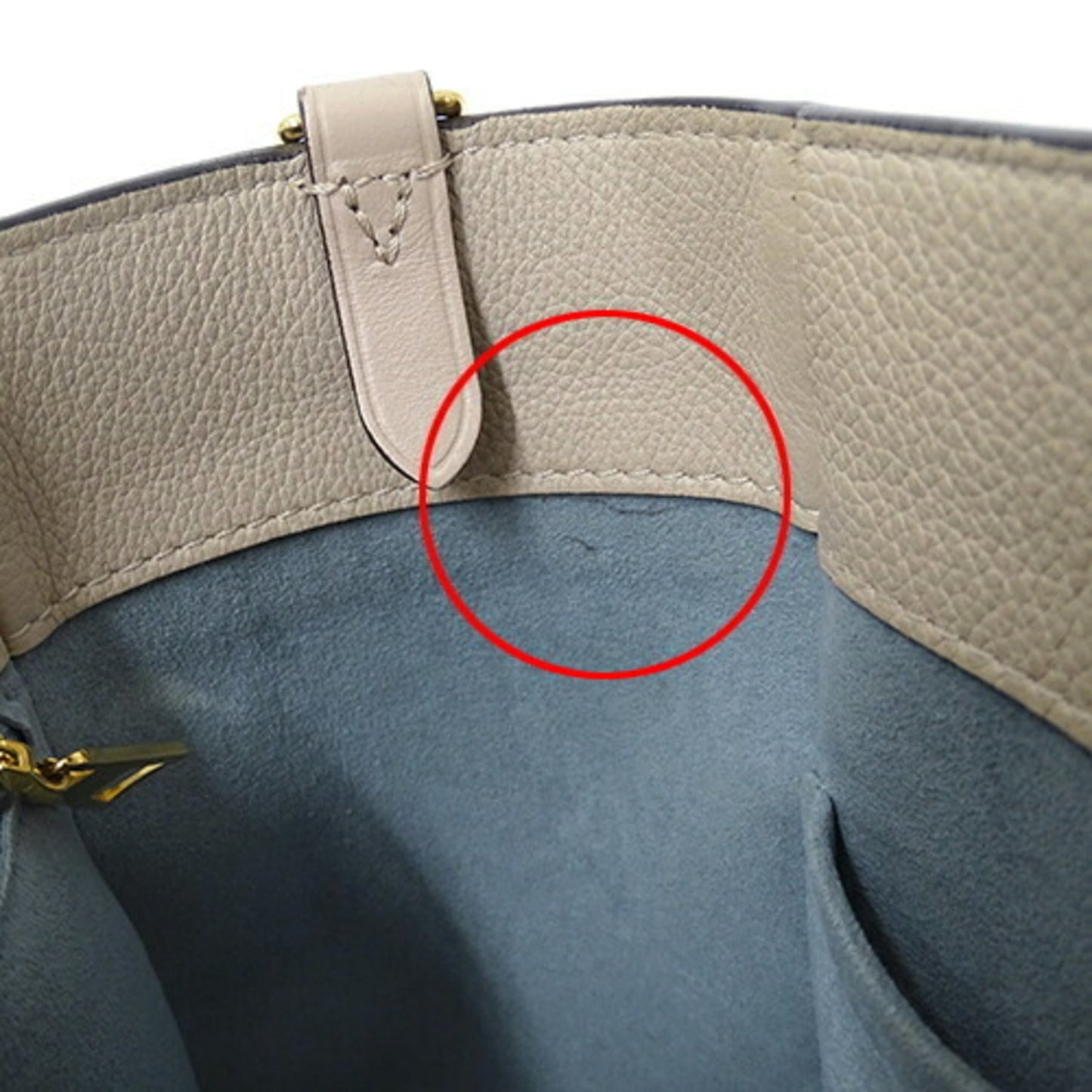 Louis Vuitton Grayish Monogram Leather Handbag Shoulder Bag