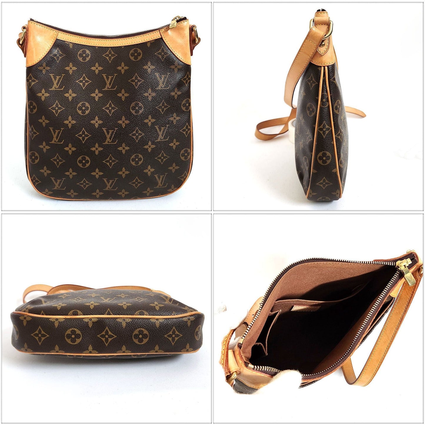 Louis Vuitton Brown Monogram Shoulder Bag