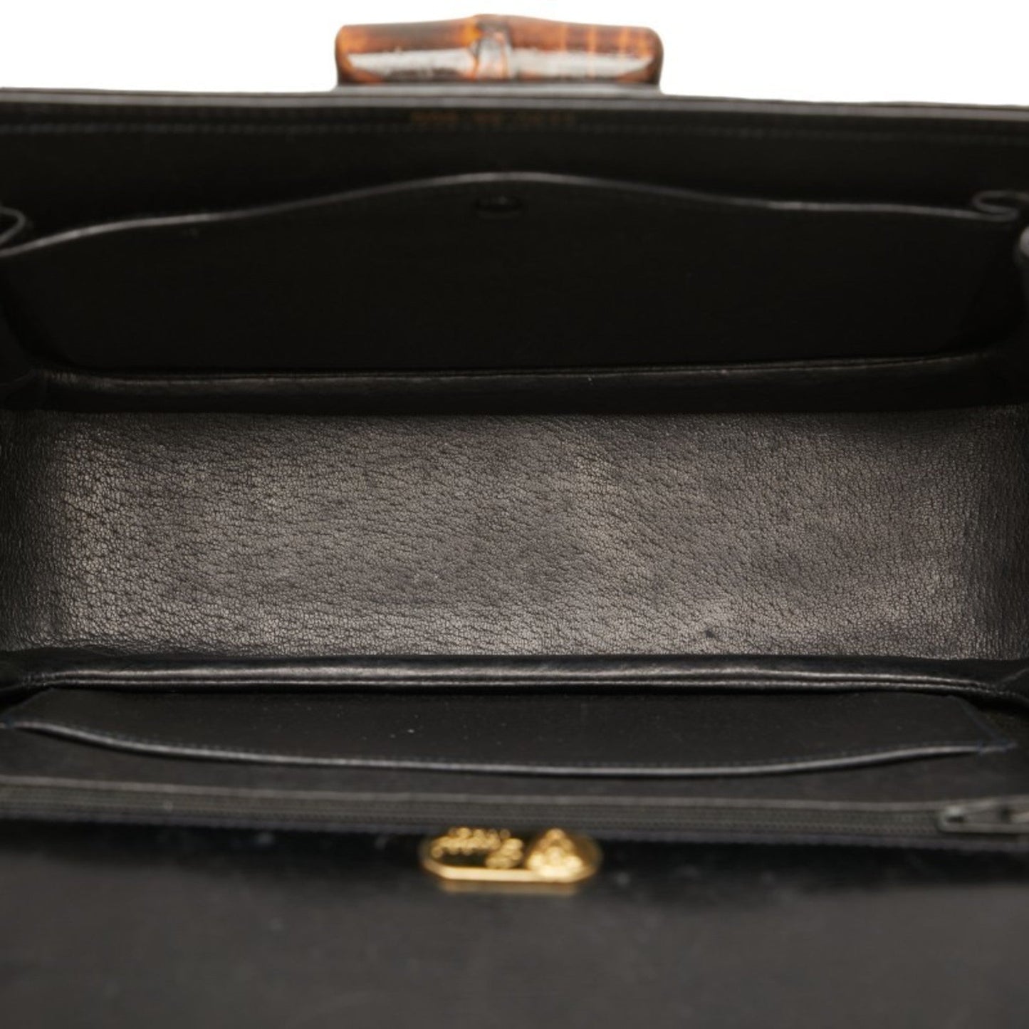 Gucci Black Leather Handbag Shoulder Bag