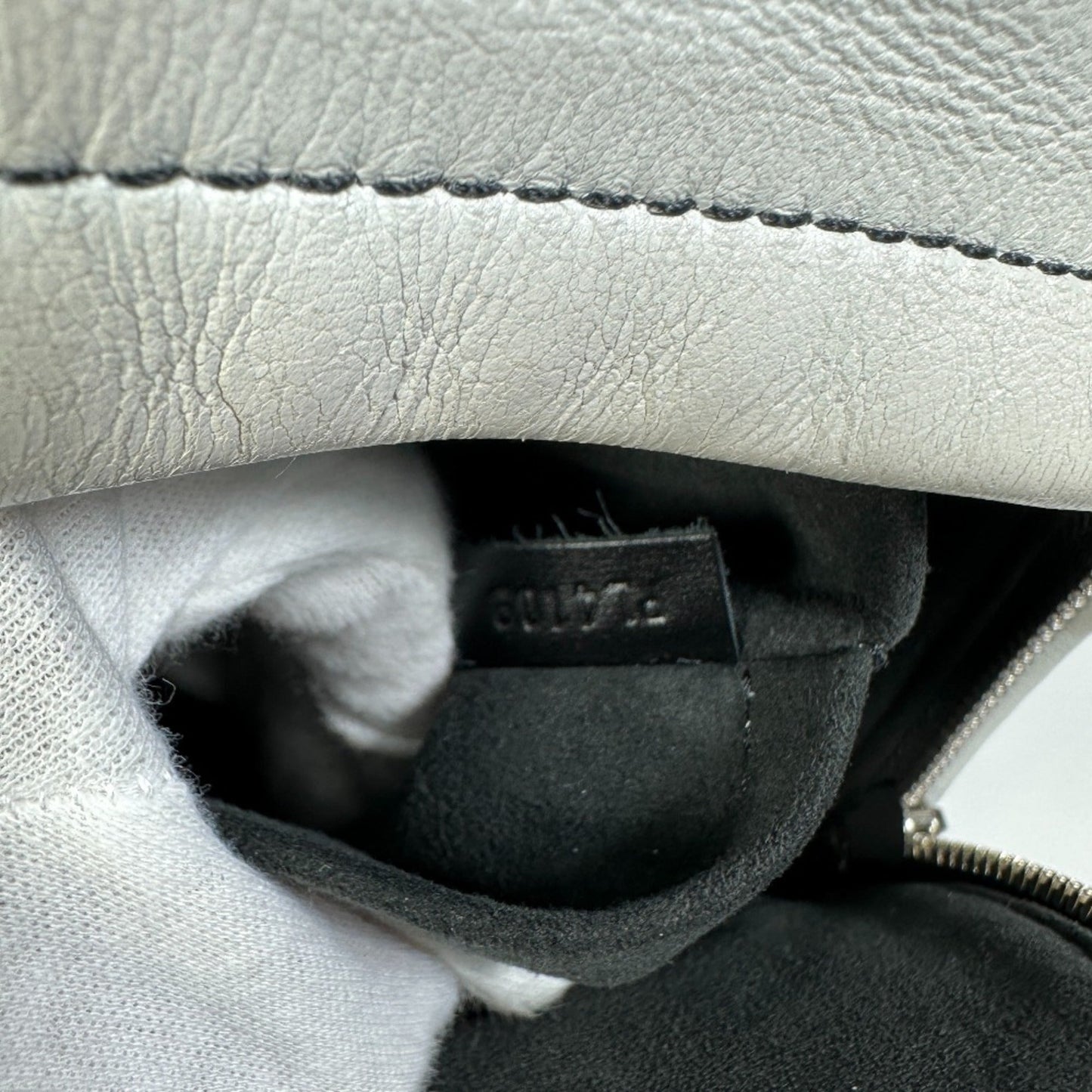 Louis Vuitton White Leather Backpack