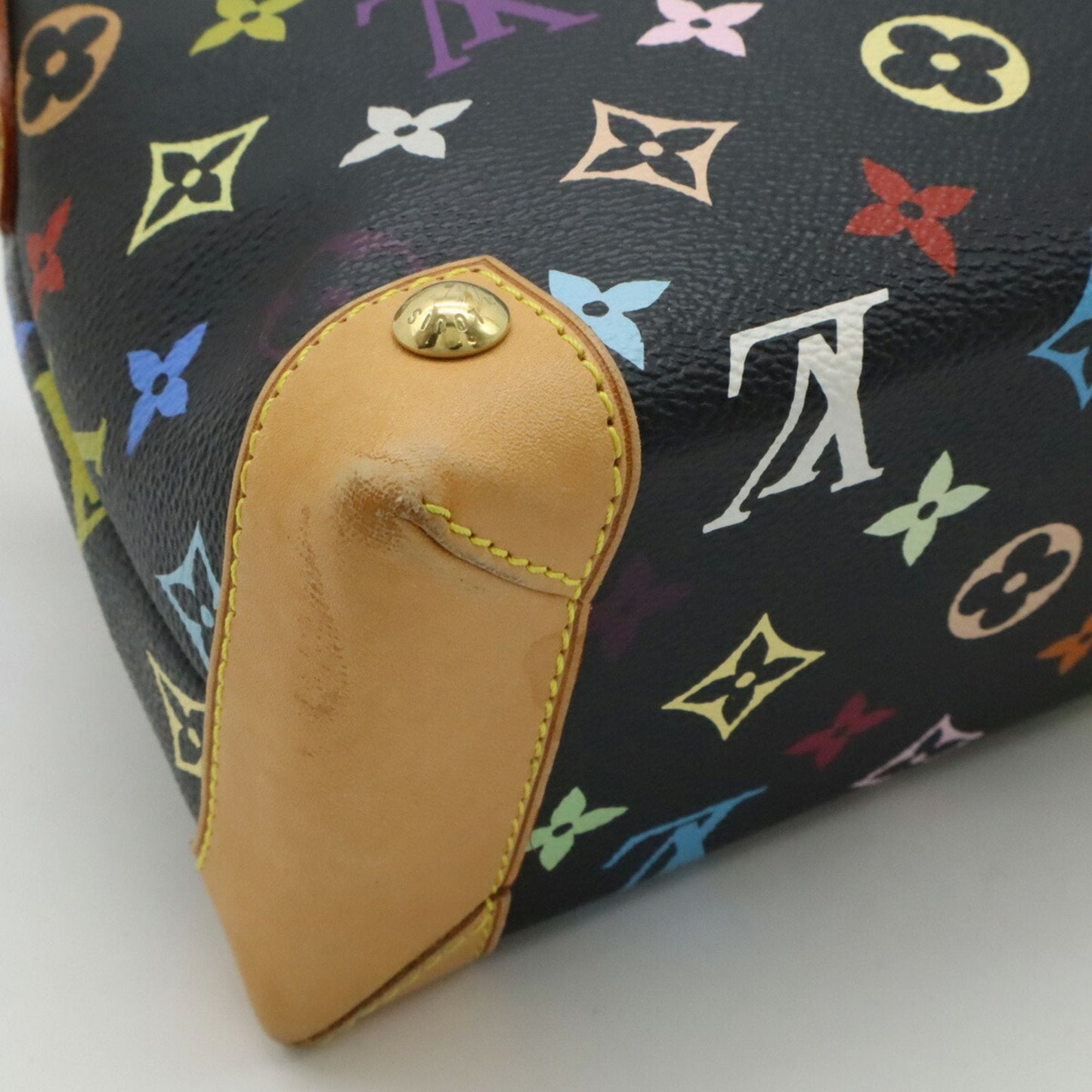Louis Vuitton Noir Pvc Handbag Shoulder Bag