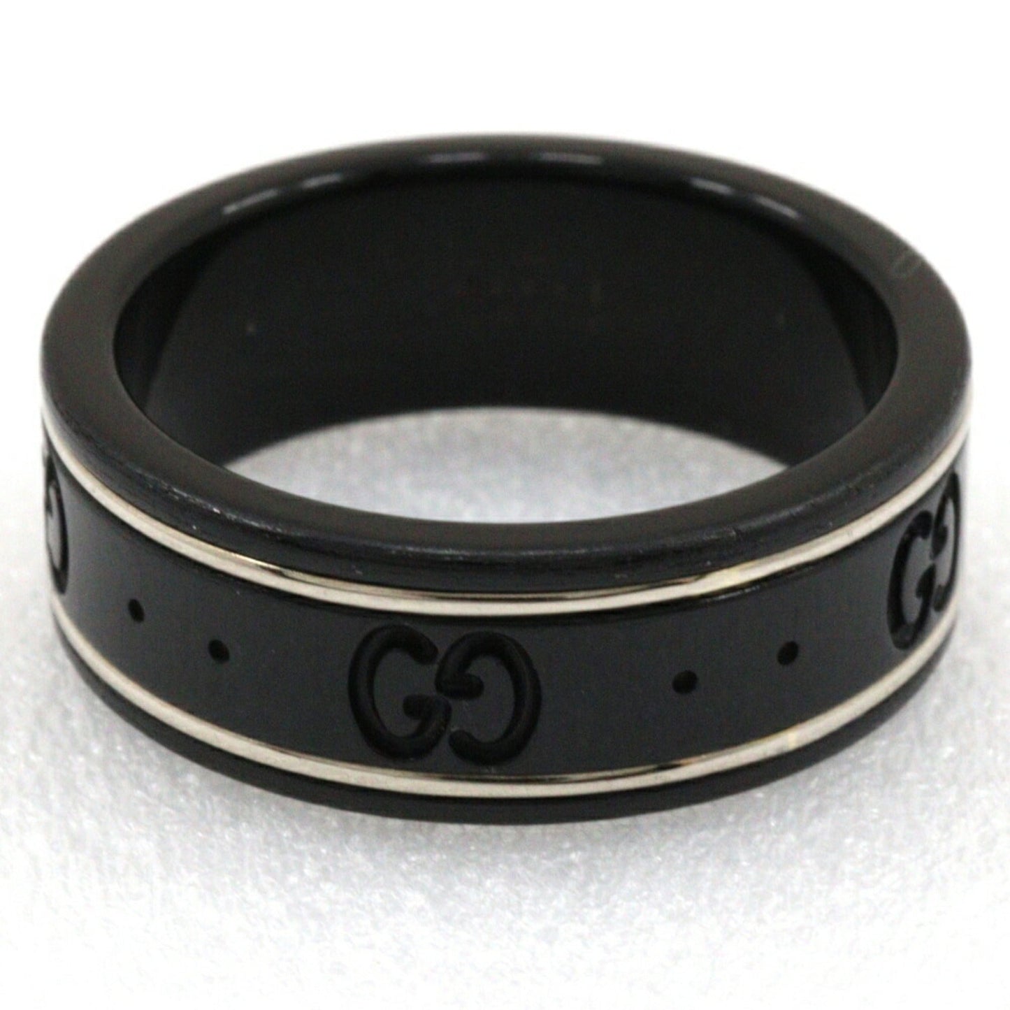 Gucci White Gold (18K) Band Ring