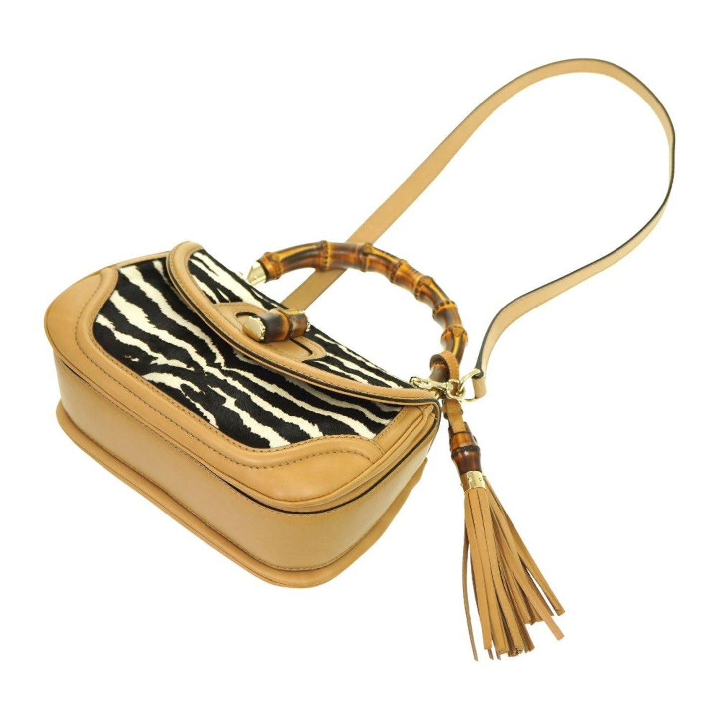 Gucci Beige Leather Handbag