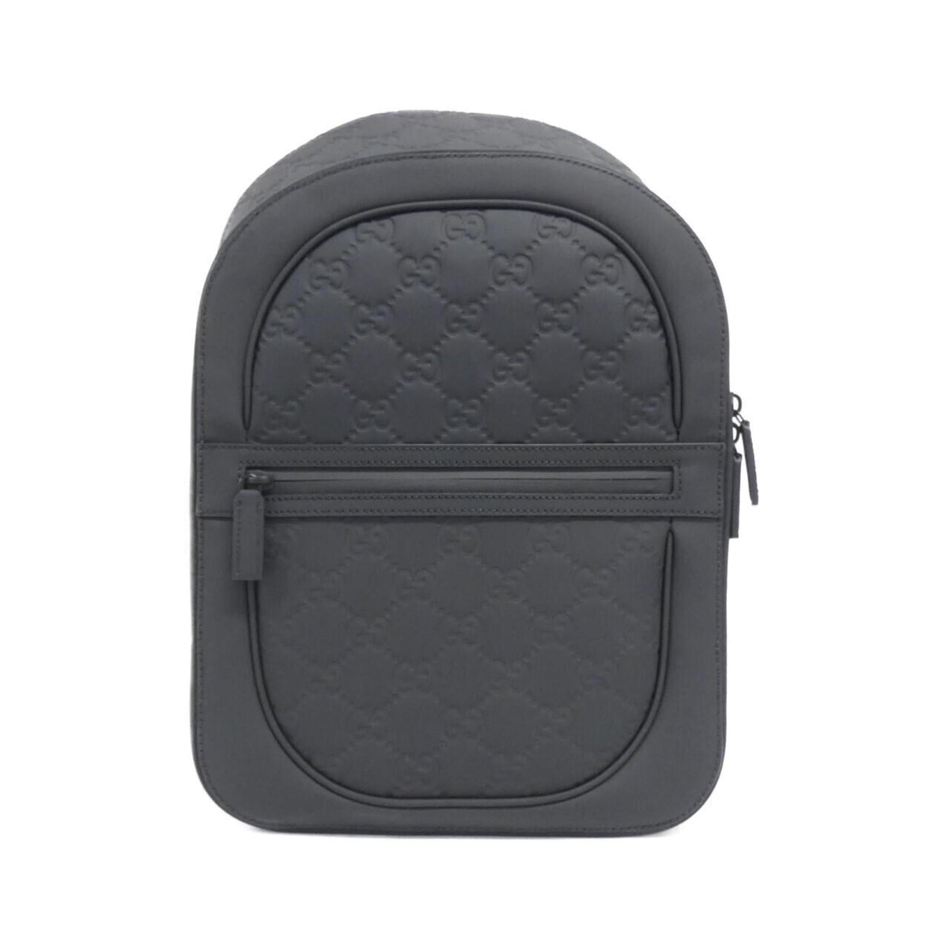 Gucci Black Leather Backpack ()