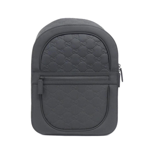 Gucci Black Leather Backpack ()