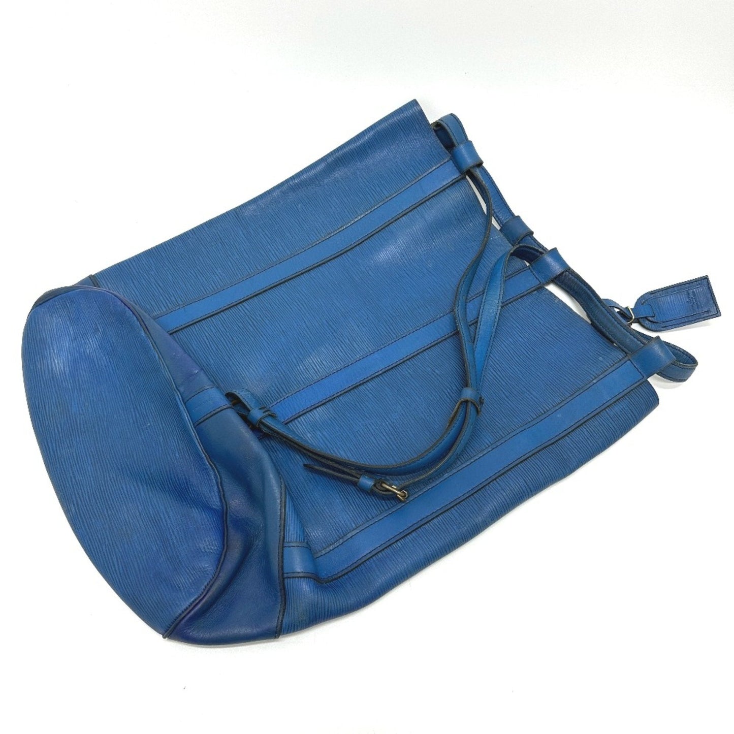 Louis Vuitton Blue Leather Shoulder Bag