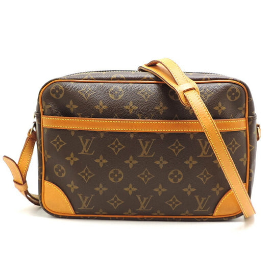 Louis Vuitton Brown Monogram Shoulder Bag ()
