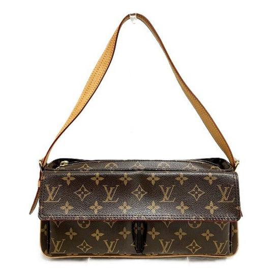 Louis Vuitton Brown Shoulder Bag ()