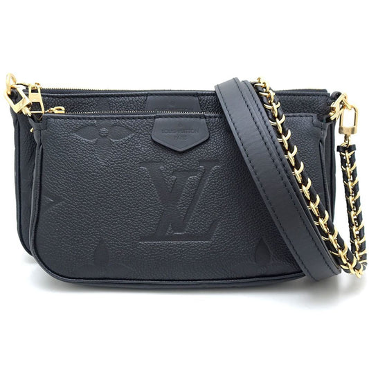 Louis Vuitton Noir Monogram Empreinte Shoulder Bag ()