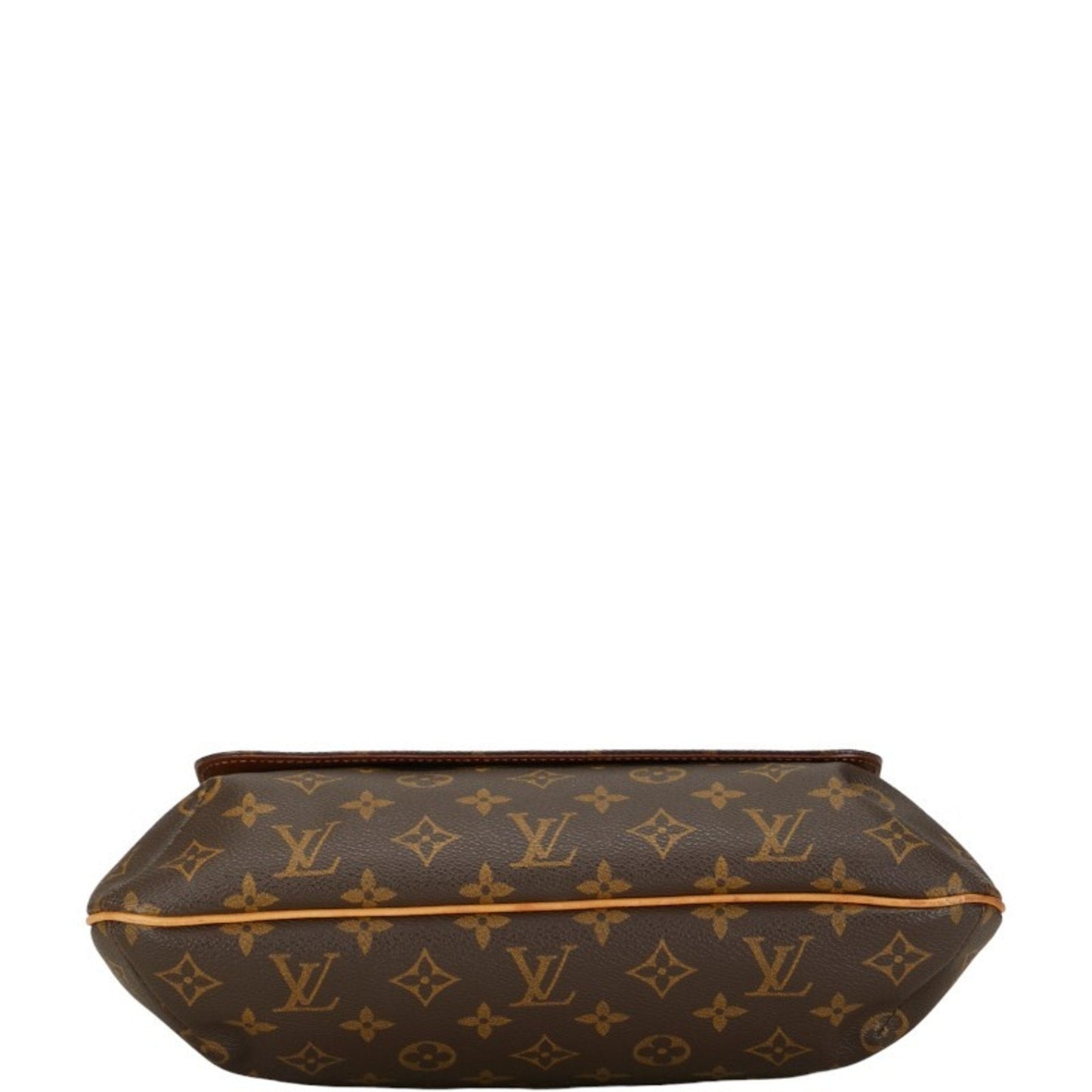 Louis Vuitton Brown Pvc Leather Shoulder Bag