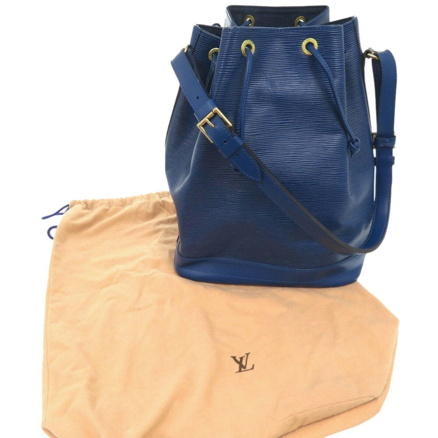 Louis Vuitton Blue Epi Leather Shoulder Bag