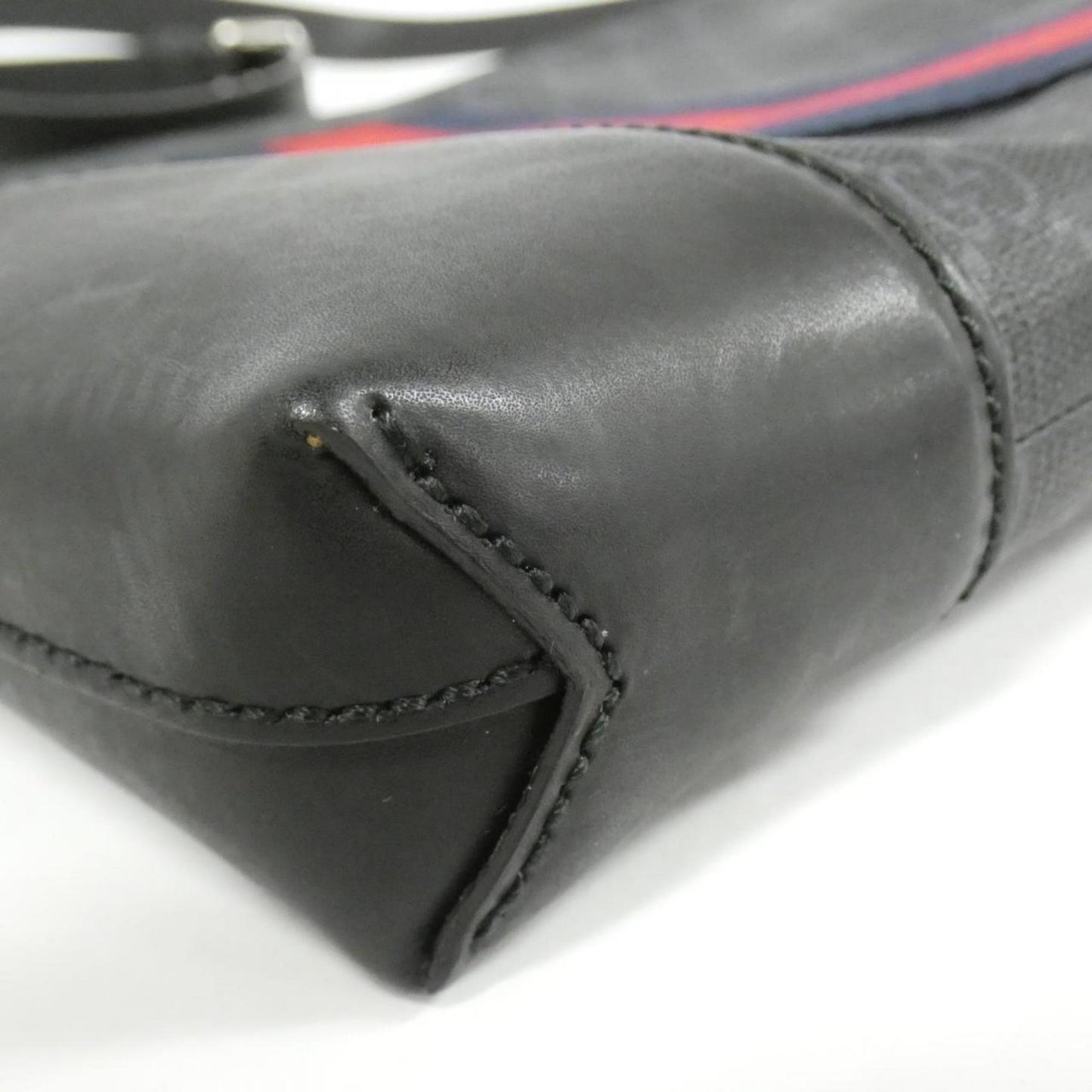 Gucci Black Gray Gg Supreme Shoulder Bag