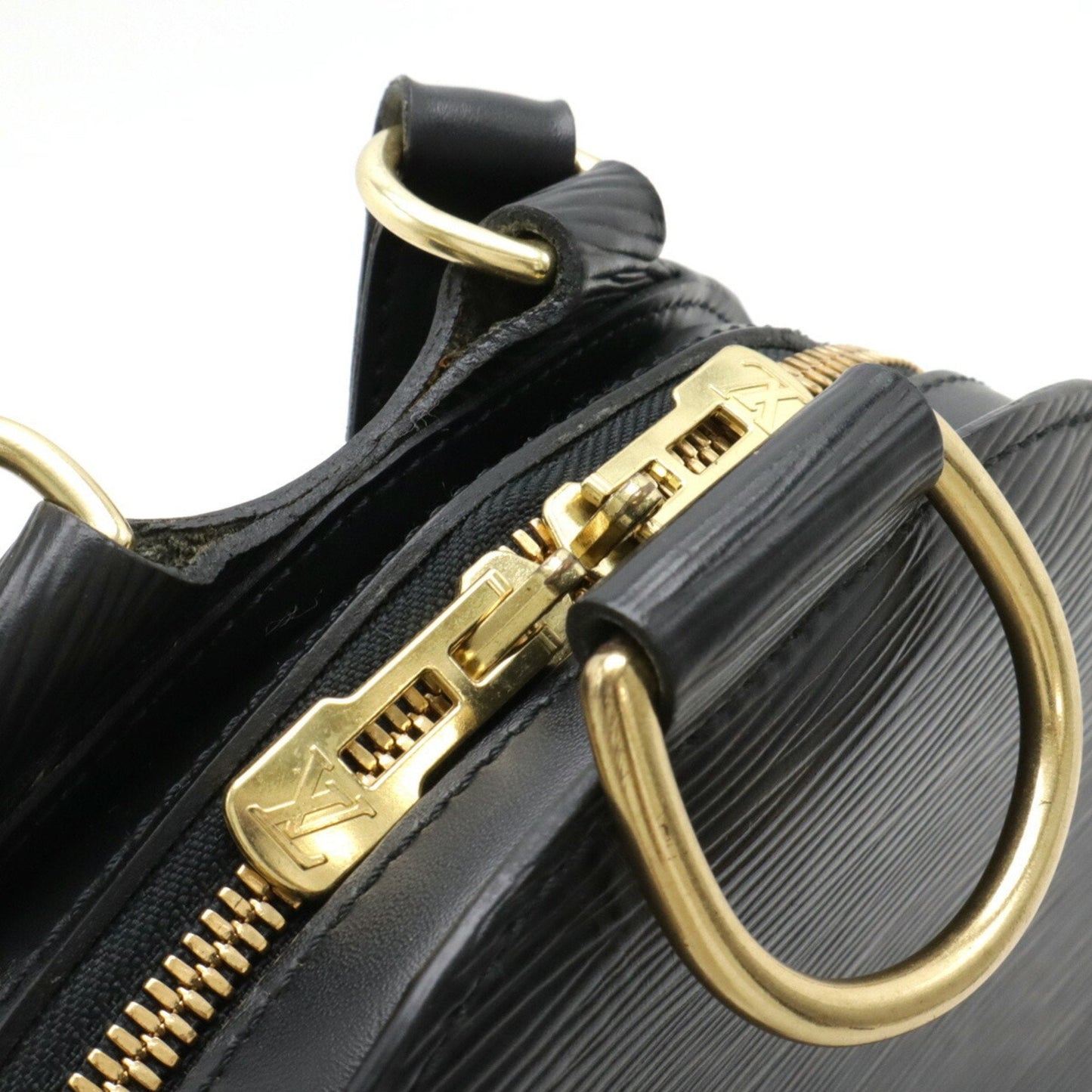 Louis Vuitton Black Noir Epi Leather Backpack
