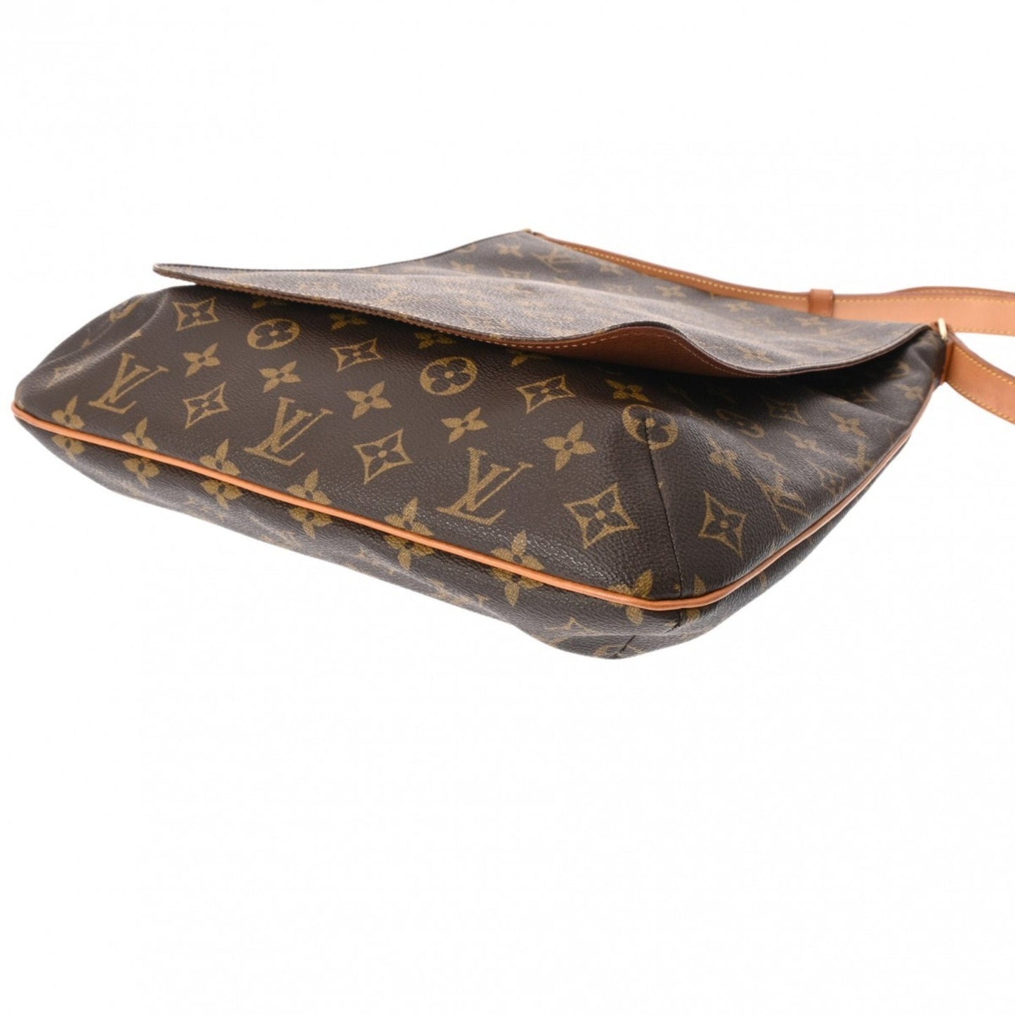 Louis Vuitton Brown Monogram Canvas Shoulder Bag