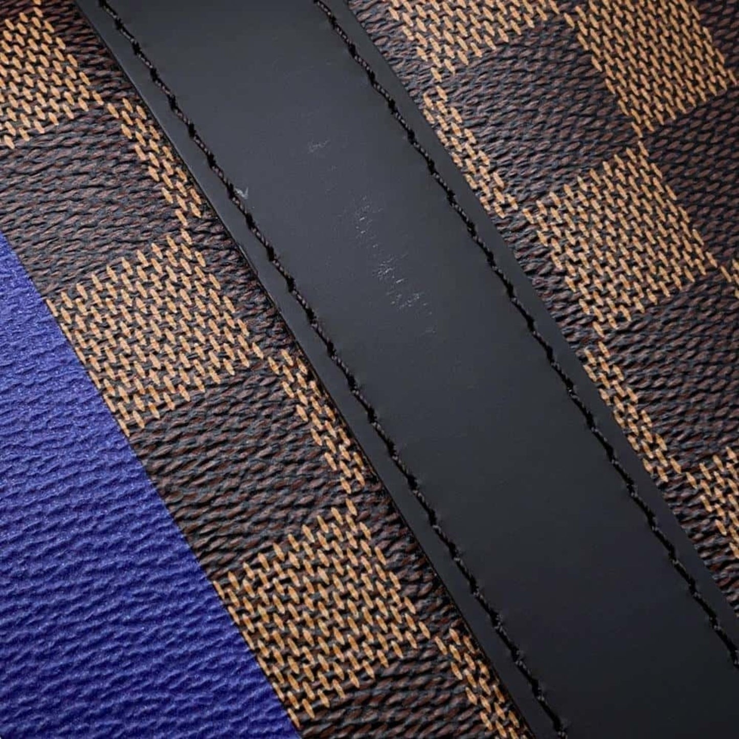 Louis Vuitton Brown Damier Canvas Boston Bag Shoulder Bag