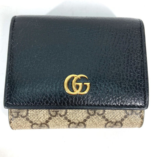 Gucci Beige Leather Wallet (Bi-Fold) ()