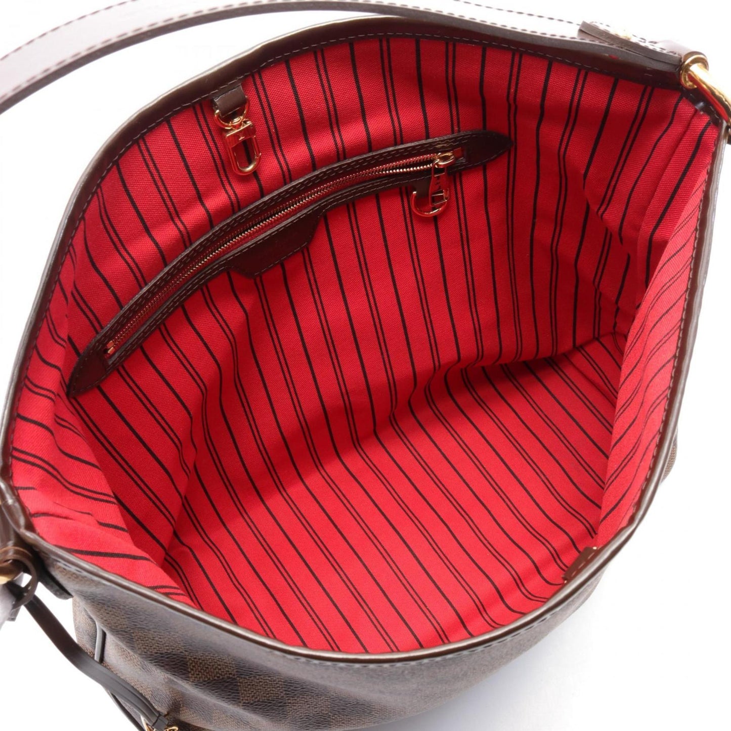 Louis Vuitton Brown Coated Canvas Pvc Leather Shoulder Bag