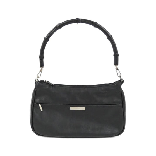 Gucci Black Leather Shoulder Bag ()