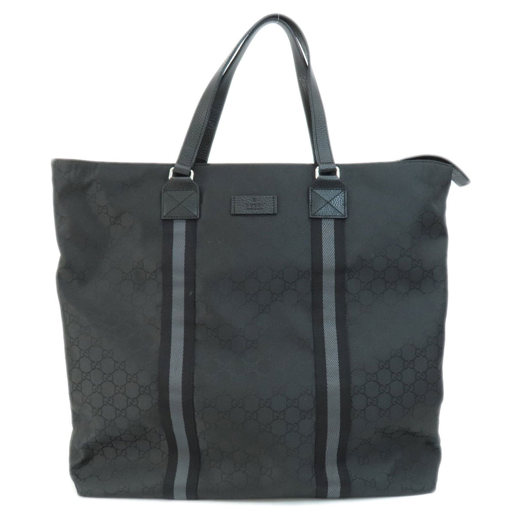 Gucci Black Nylon Tote Bag ()