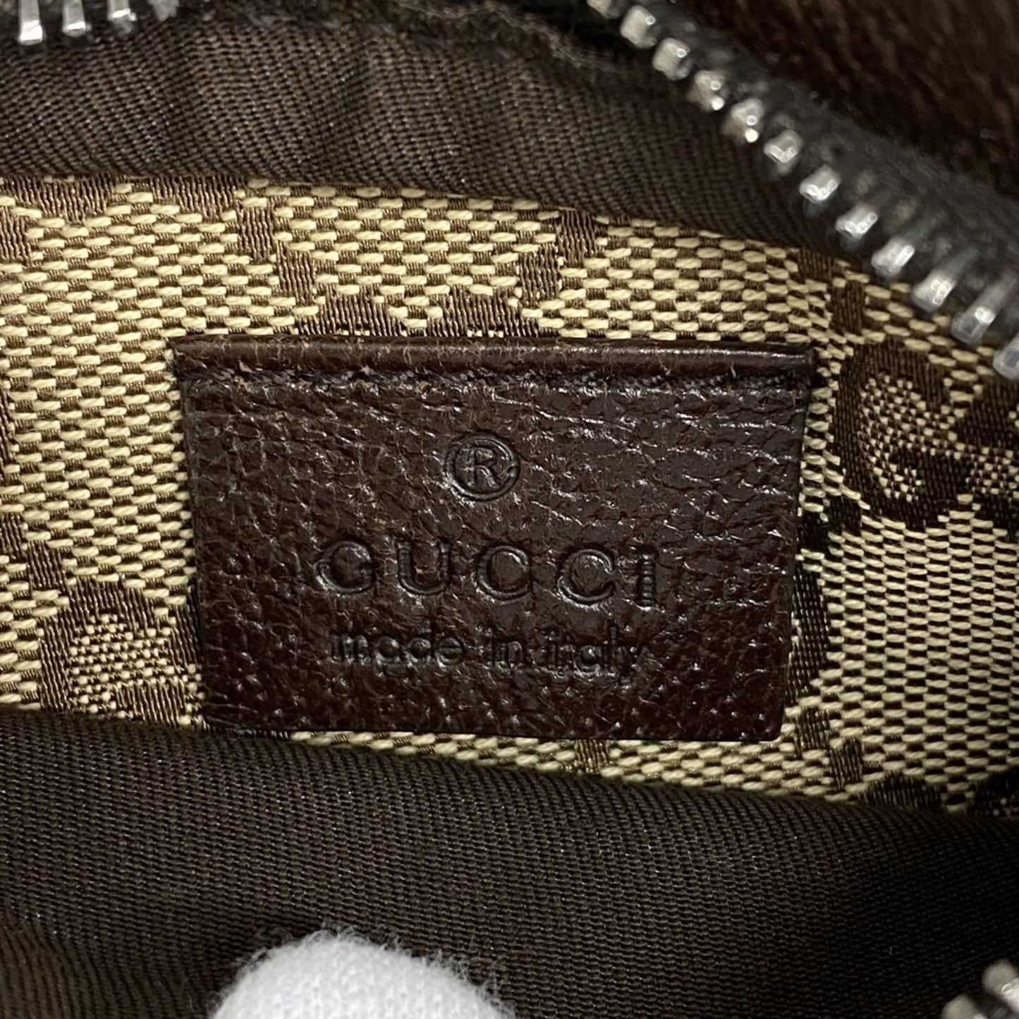 Gucci Brown Canvas Fanny Pack