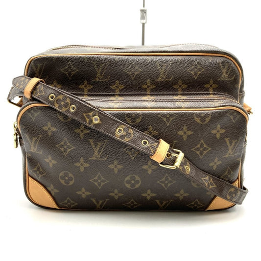 Louis Vuitton Brown Monogram Shoulder Bag ()