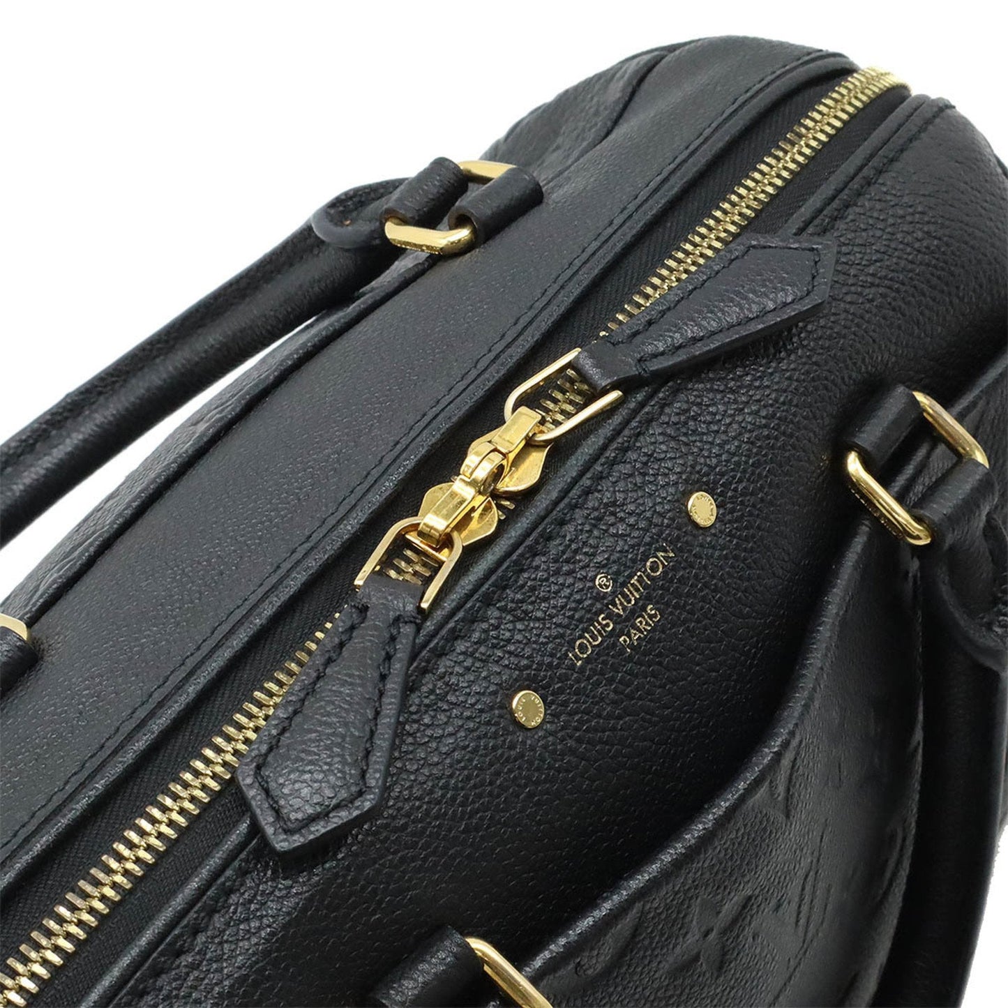 Louis Vuitton Noir Monogram Empreinte Handbag Shoulder Bag