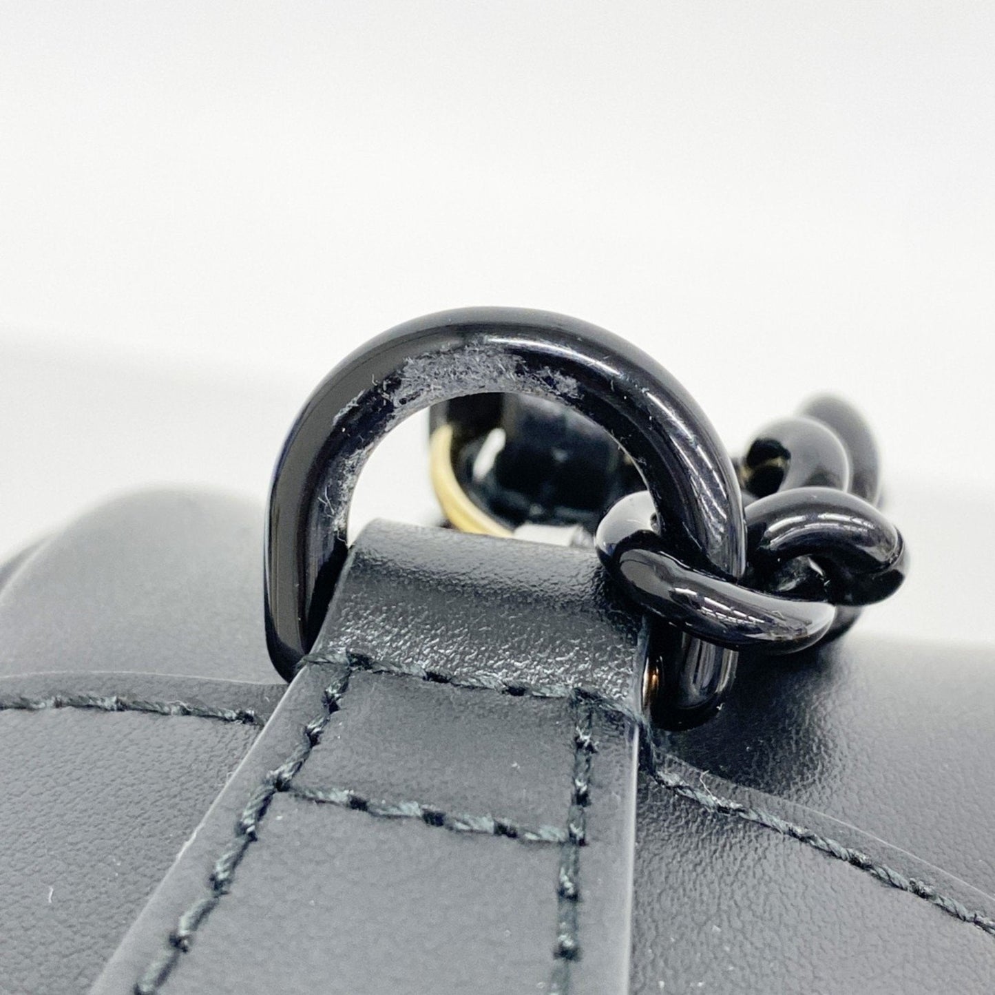 Gucci Black Leather Shoulder Bag