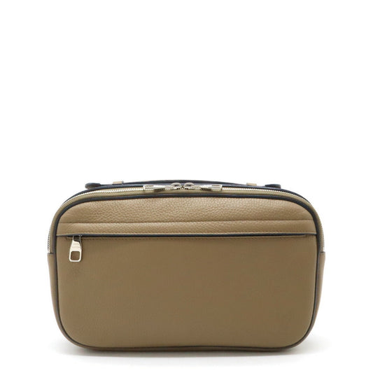 Louis Vuitton Beige Leather Shoulder Bag Sling Bag ()