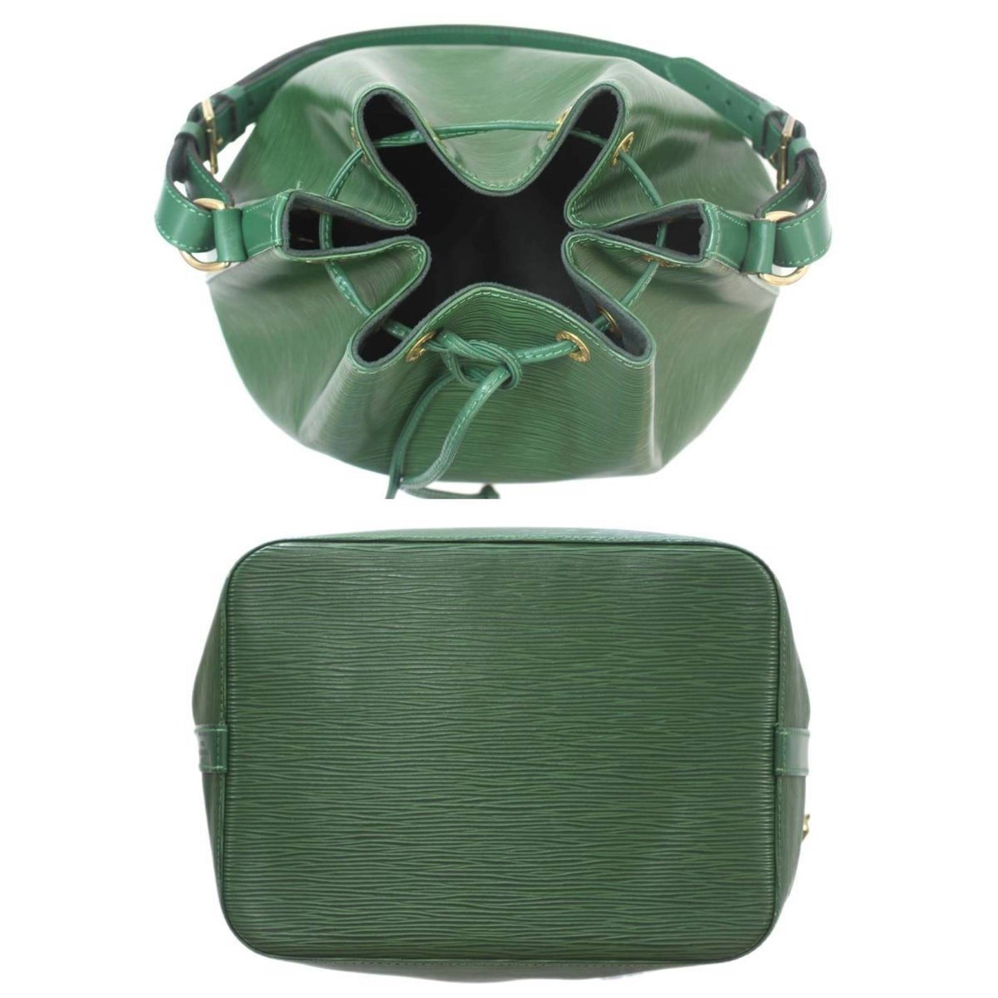 Louis Vuitton Epi Borneo Green Epi Leather Shoulder Bag