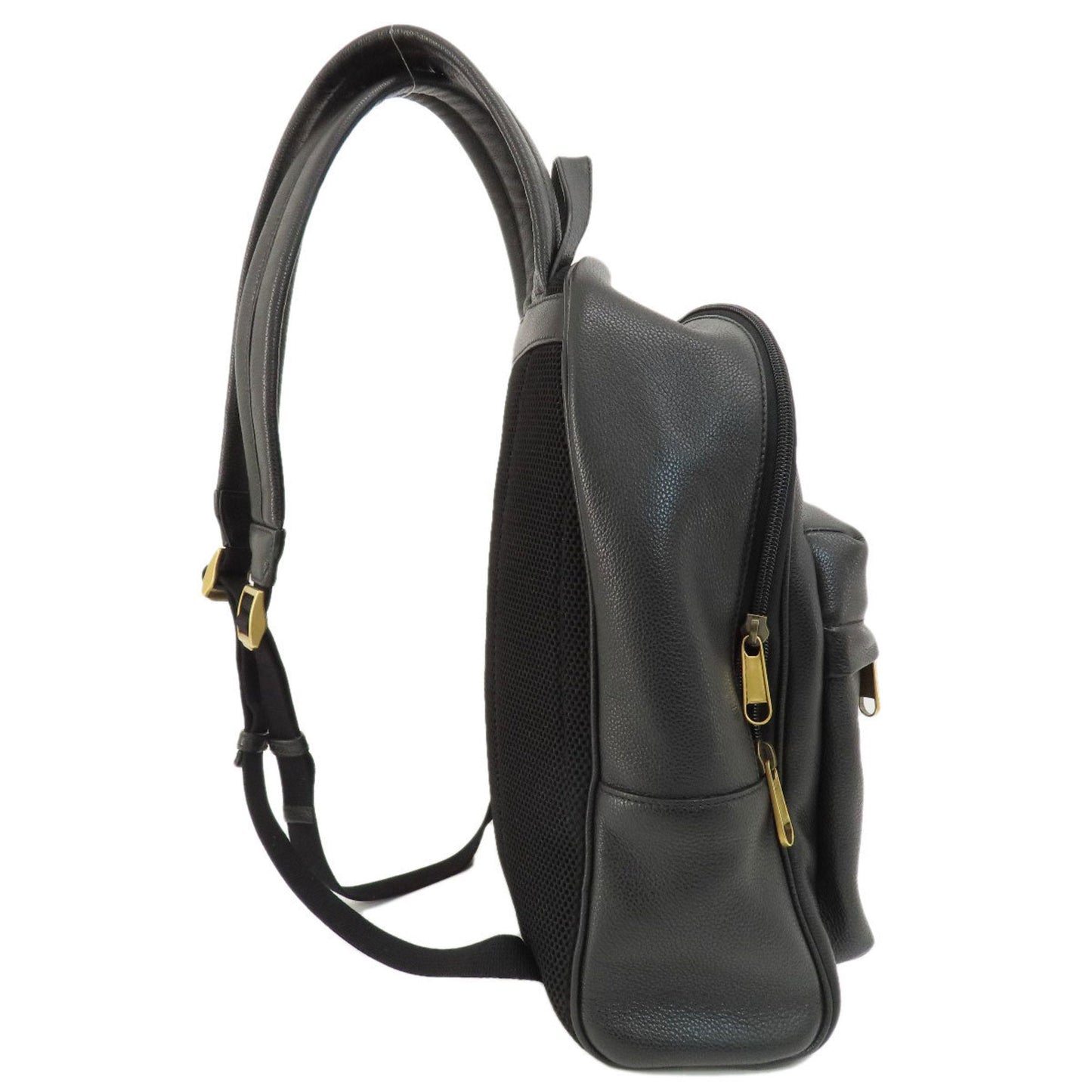 Gucci Black Leather Backpack