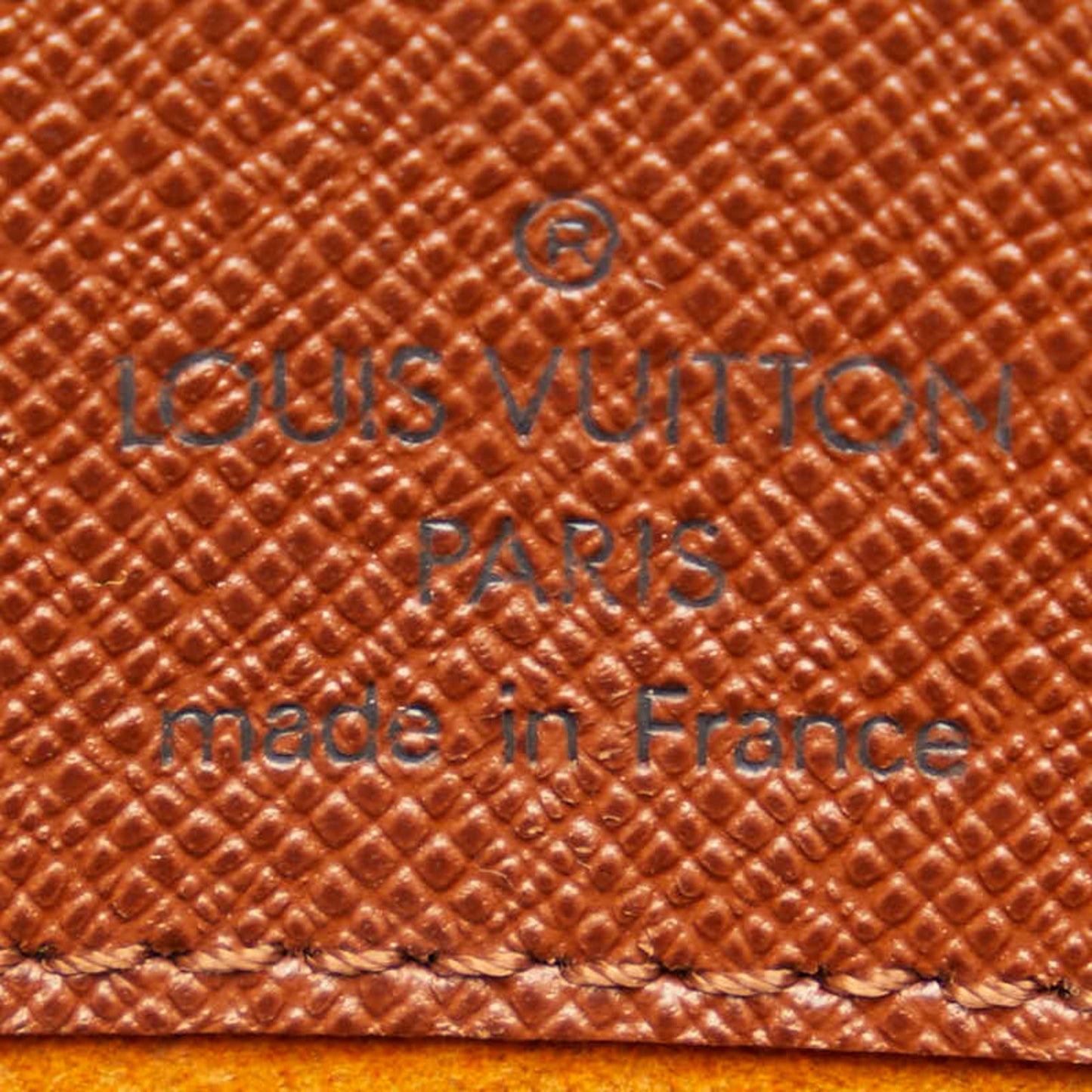 Louis Vuitton Brown Pvc Leather Shoulder Bag