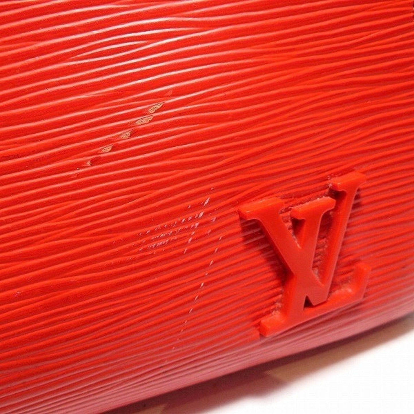 Louis Vuitton Coquelicots Red Color Epi Leather Handbag Shoulder Bag