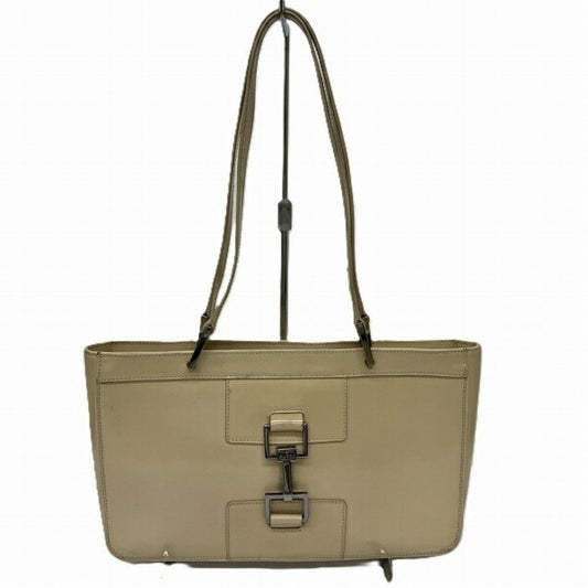Gucci Beige Leather Shoulder Bag ()