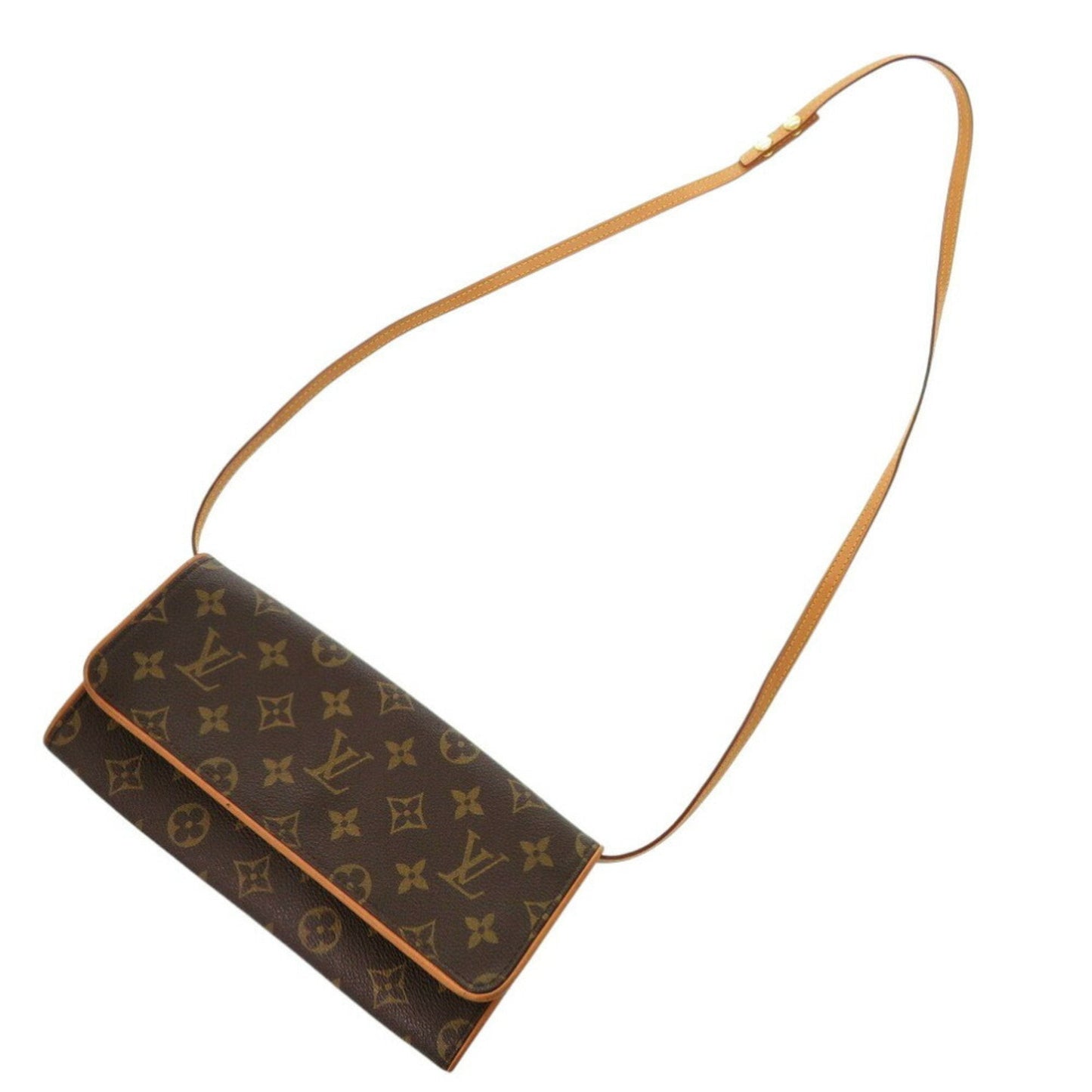 Louis Vuitton Brown Monogram Monogram Pochette Shoulder Bag