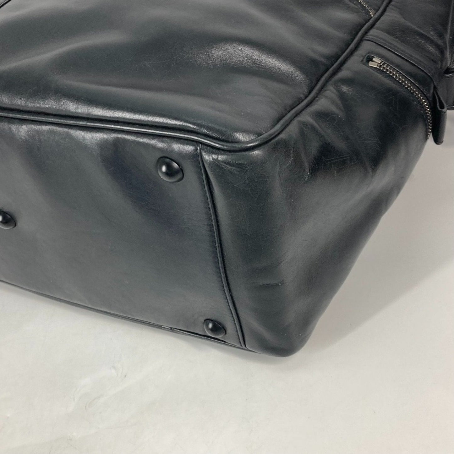 Louis Vuitton Black Leather Shoulder Bag