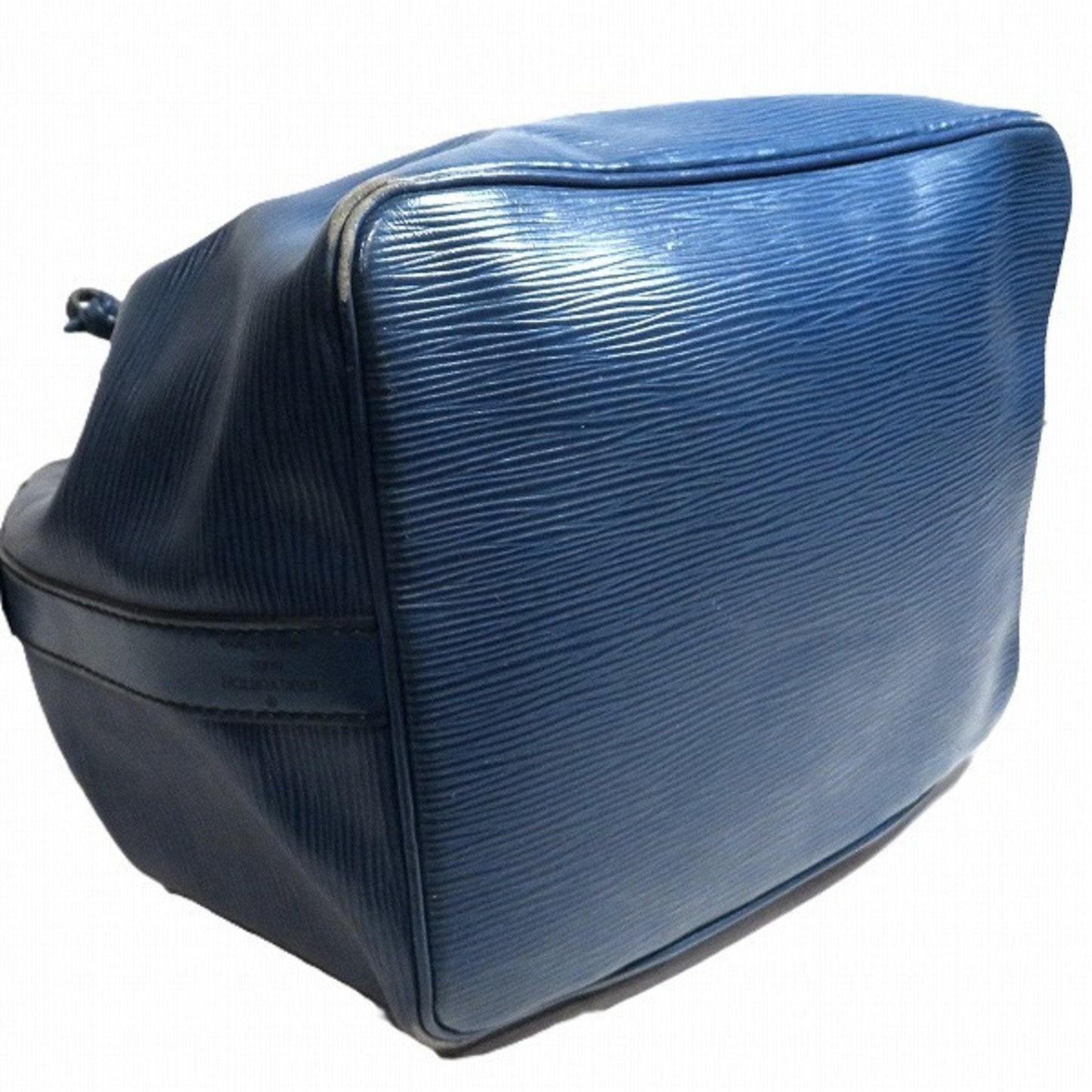 Louis Vuitton Blue Toledo Blue Leather Shoulder Bag