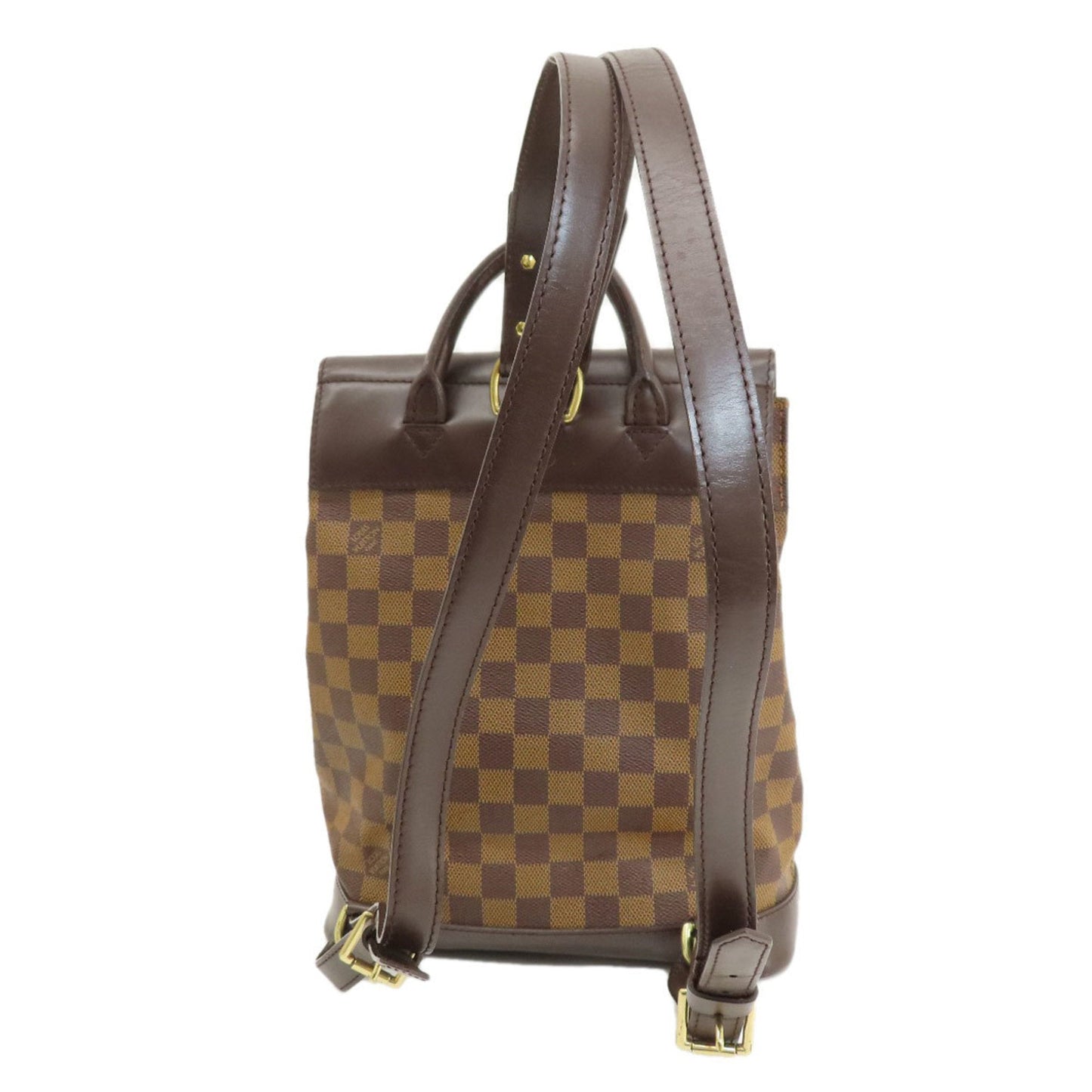 Louis Vuitton Damier Canvas Ebene Damier Canvas Backpack