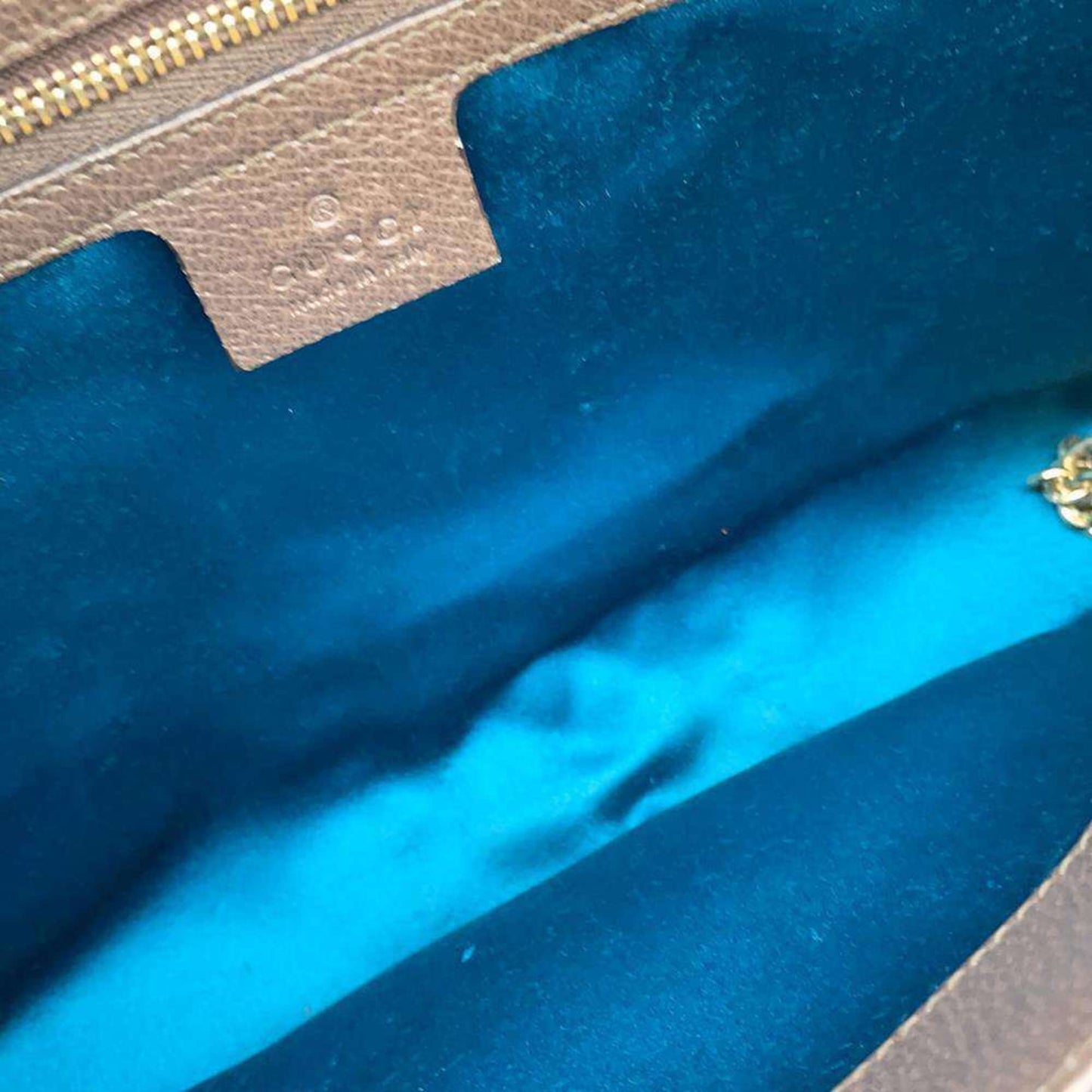 Gucci Brown Pvc Leather Shoulder Bag