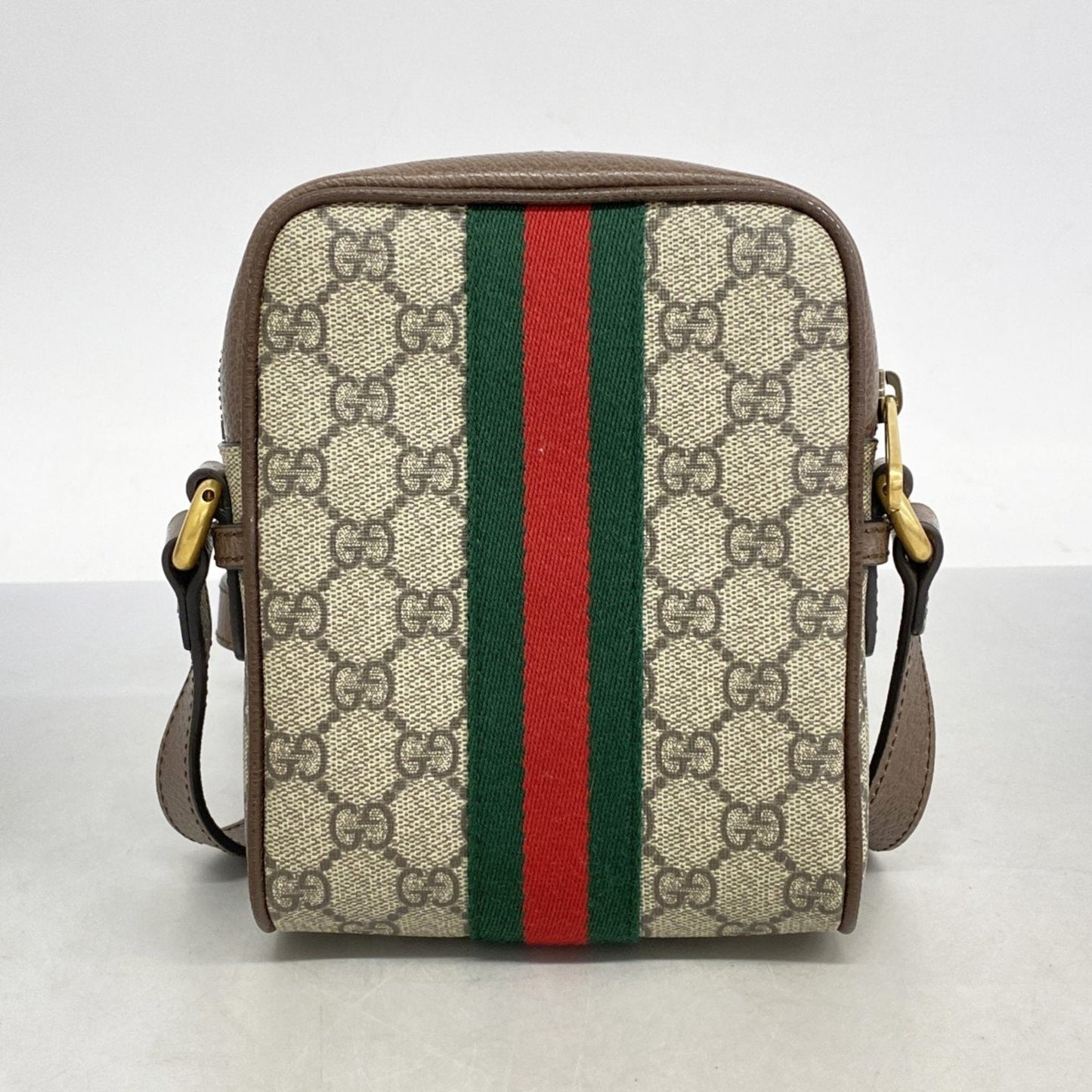 Gucci Brown Pvc Shoulder Bag