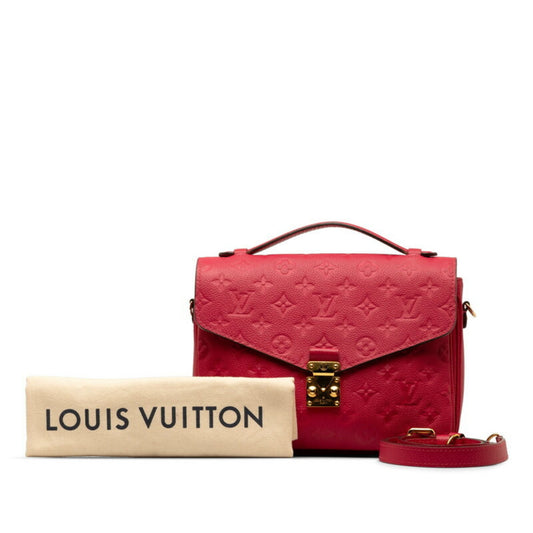 Louis Vuitton Monogram Pink Monogram Empreinte Handbag Pochette Shoulder Bag ()