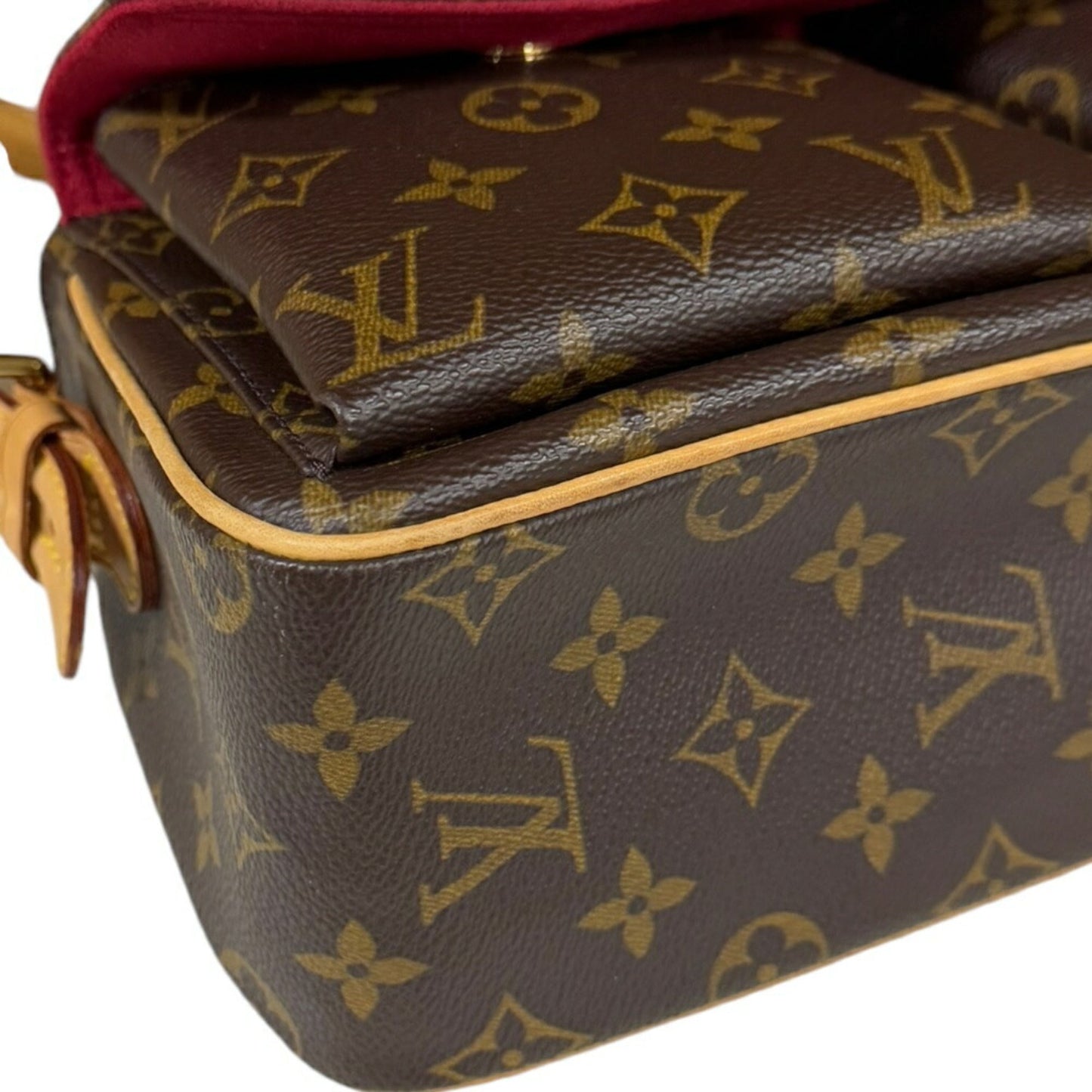 Louis Vuitton Brown Monogram Canvas Shoulder Bag