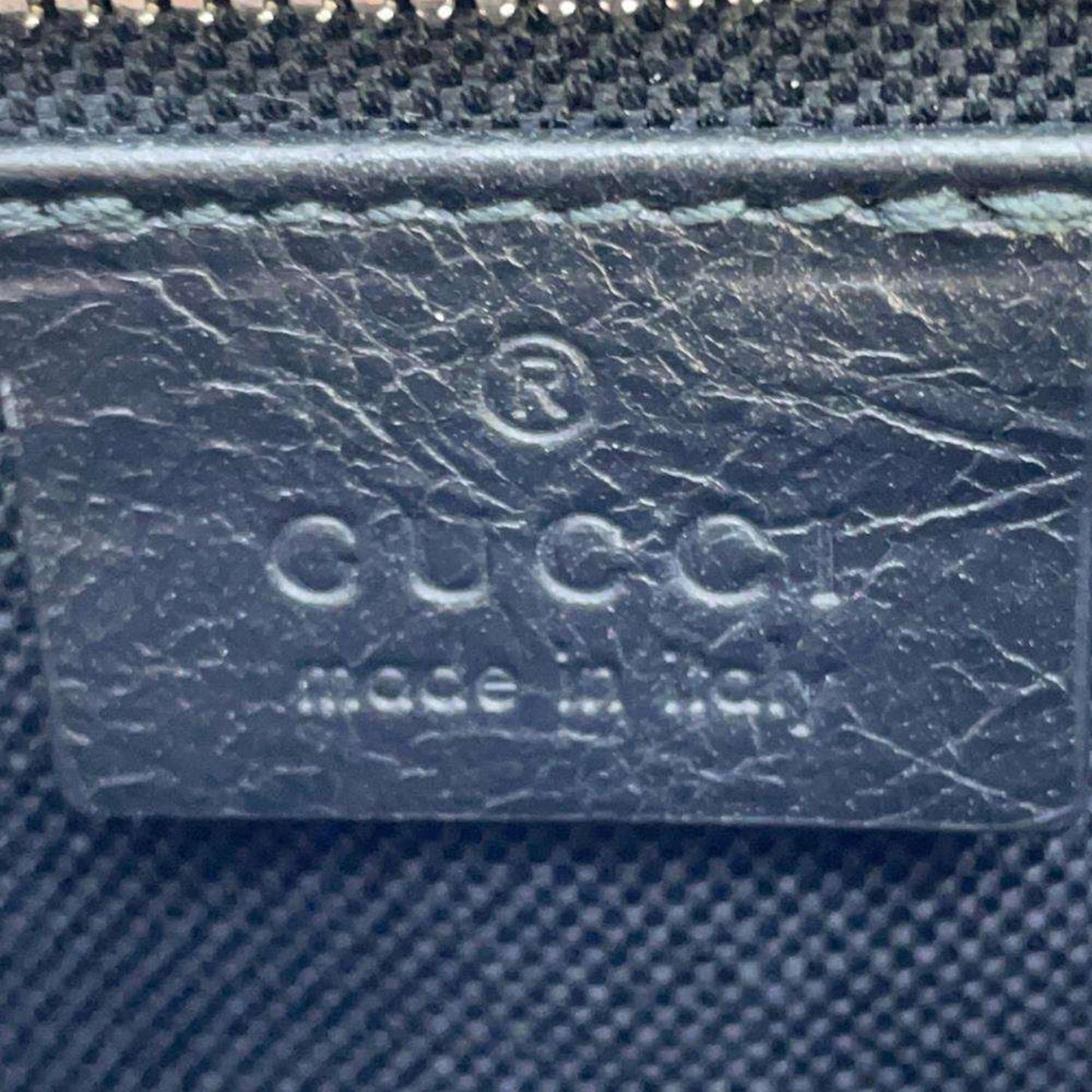 Gucci Black Leather Pouch Sling Bag