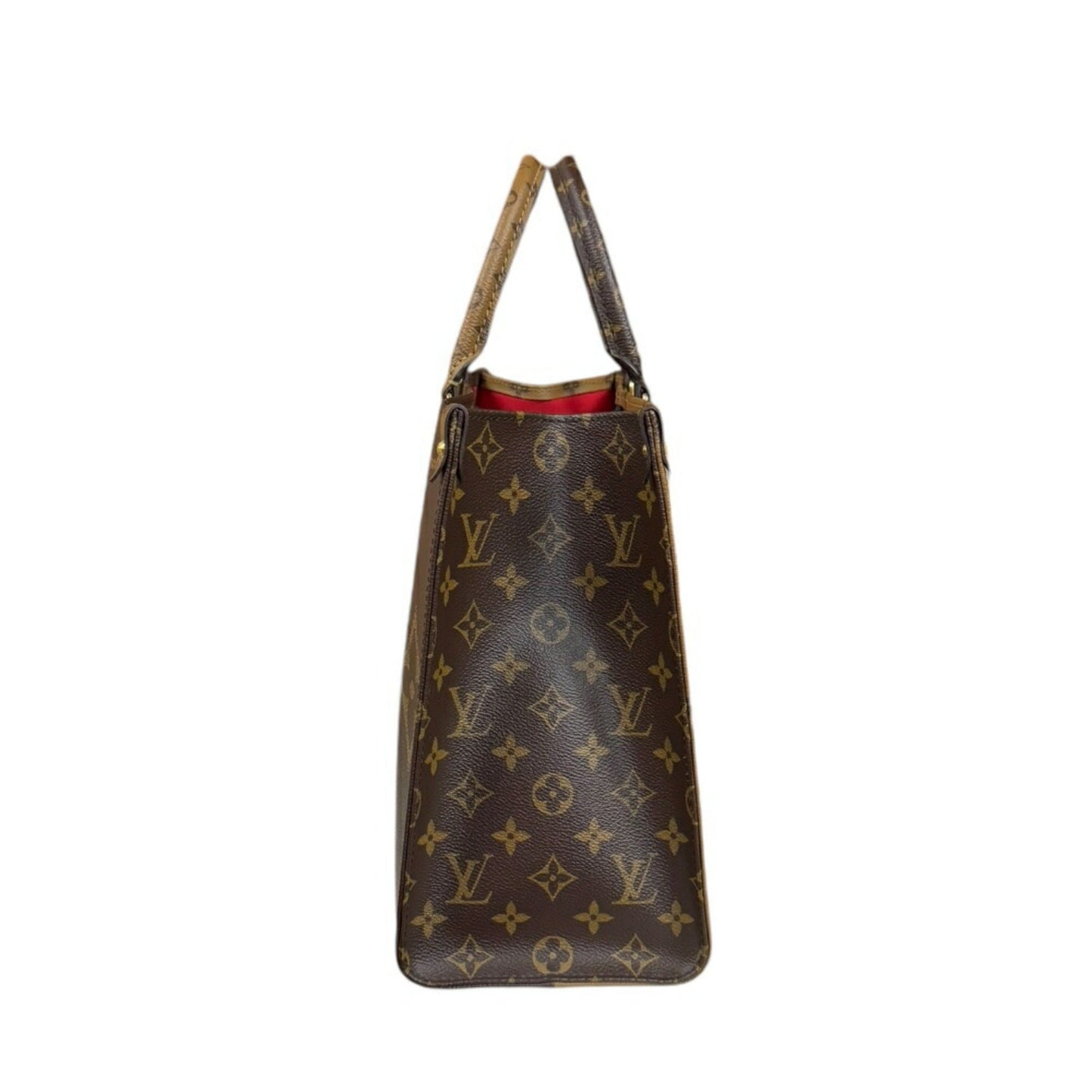 Louis Vuitton Brown Monogram Canvas Monogram Reverse Shoulder Bag