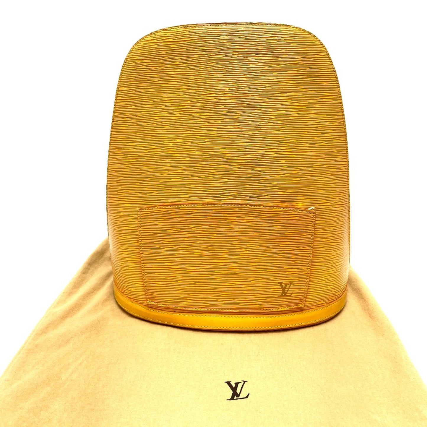 Louis Vuitton Yellow Leather Backpack