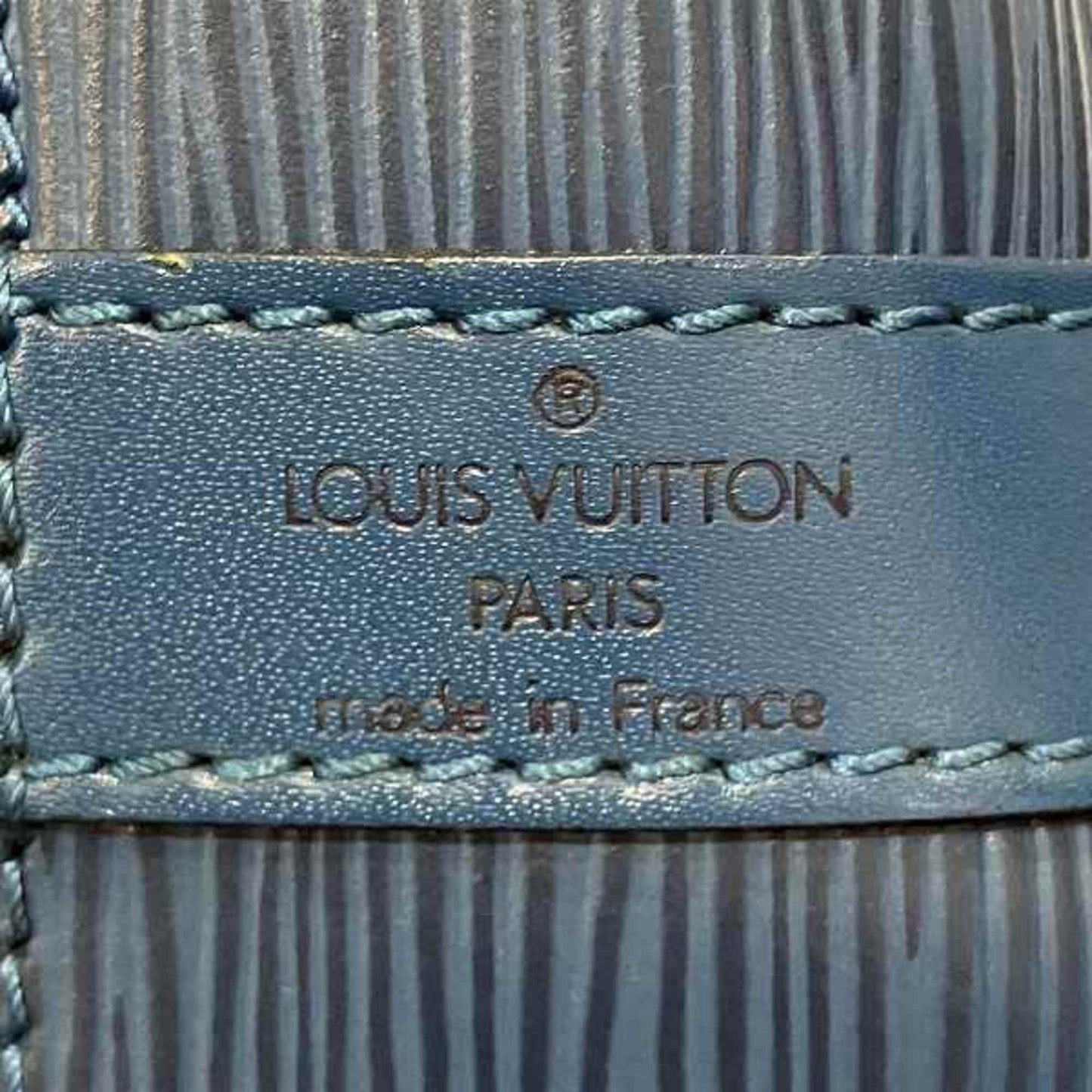 Louis Vuitton Epi Toledo Blue Epi Leather Shoulder Bag
